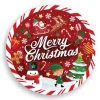 Juletallerken - merry christmas