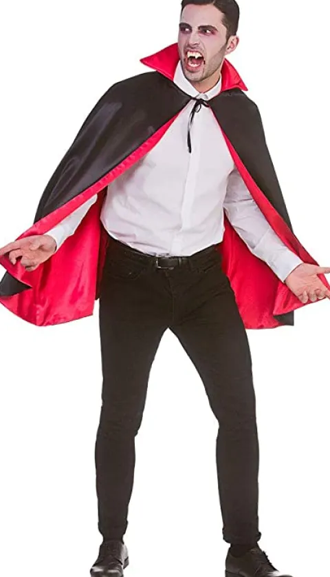 Kappe kort i Satin Deluxe VAMPYR
