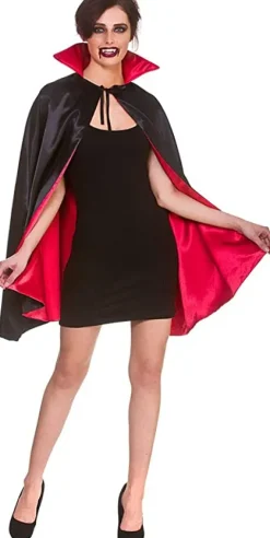 Kappe kort i Satin Deluxe VAMPYR