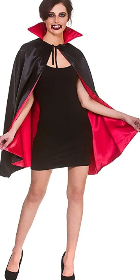 Kappe kort i Satin Deluxe VAMPYR