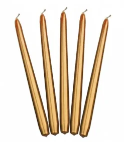 Kertelys 24 cm Guld