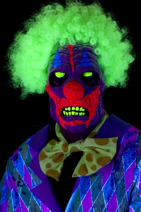 Klovnemaske Horror i foam UV