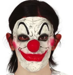 Klovnemaske i latex