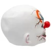 Klovnemaske latex - Krakeleret