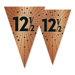 Kobberbryllup flagbanner
