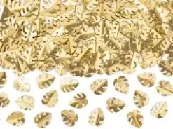 Konfetti blade i guld