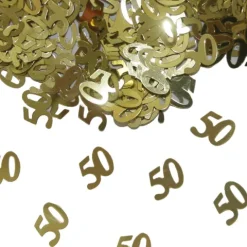50 konfetti Guld 14g