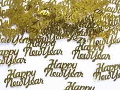 Konfetti Happy NewYear GULD