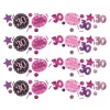 Konfetti 30 Sparkling pink
