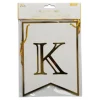 Konfirmation Banner med guld skrift