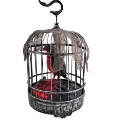 Krage i bur 32cm