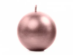 Kuglelys lille Rosegold