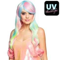 Lang paryk i neon og pastel - UV