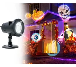 LED Halloween Projektor til Udendørs Brug