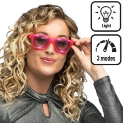 LED Partybriller - pink