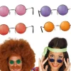 Lennon Brille med Røde glas