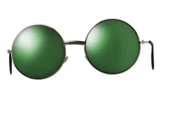 Lennon brille stor i grøn