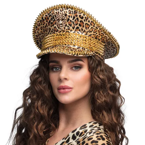 Leopard kasket Panthere