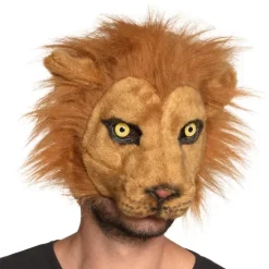 Løve Halmaske plys
