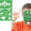 Makeup skabelon Dinosaur