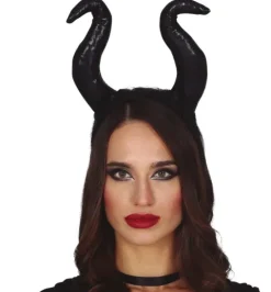 Maleficent horn i sort