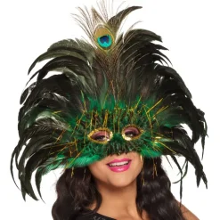 Maske Peacock