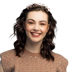 Metal tiara 'Princess'