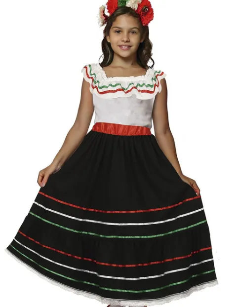 Mexicansk kjole til Børn