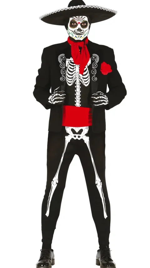 Mexikansk skeletkostume