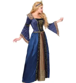 Middelalder Dronning kostume