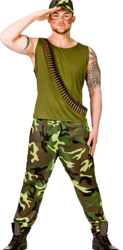 Militær sæt til mand ARMY GUY