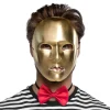 Mime maske guld