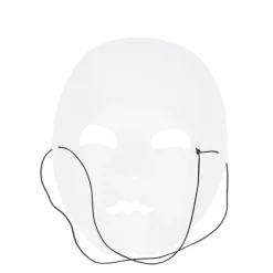 Mime maske i Sølv