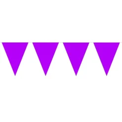 Mini Flagbanner i Lilla