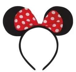 Minnie Mouse ører med stor sløjfe