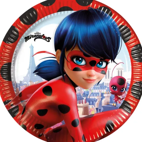 Miraculous Ladybug tallerkner