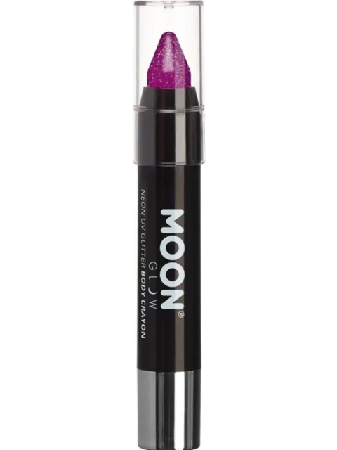Moon farvestift UV LILLA Glitter