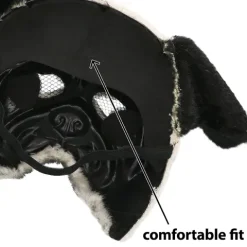 Mopdog Hunde maske - halvmaske