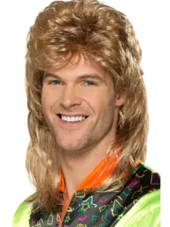 Mullet Paryk blond/brun