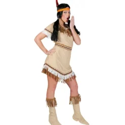 Native American kvinde kostume Running Bear