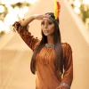 Native american Kvinde kostume - Young deer
