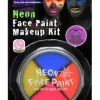 Neon facepaint sæt
