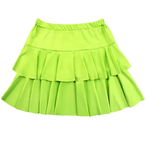 Neon grøn mini nederdel UV