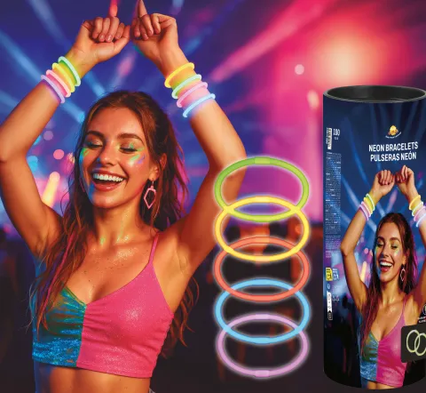 Neon Lysarmbånd – 15 stk