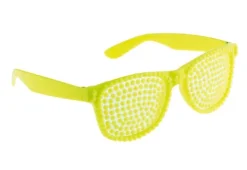 Neon Perlebrille GUL