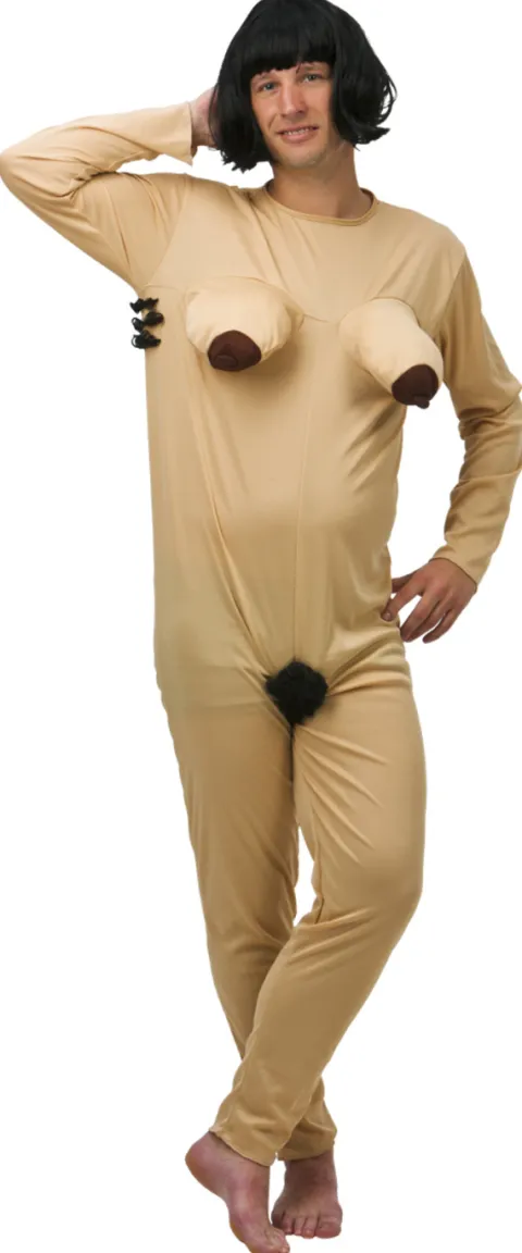 Nøgen kvinde kostume