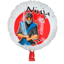 Ninja folie ballon Ø 45cm
