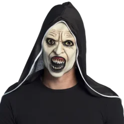 Nonne halloween maske i latex