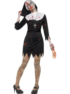 Nonne kostume til Halloween
