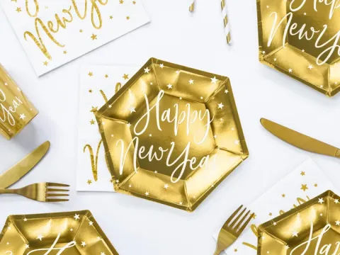Nytårstallerken - Happy New Year